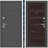 Дверь входная Porta R 104.П28 Антик Серебро/Wenge Veralinga