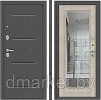 Дверь входная Porta R 104.П61 Антик Серебро/Cappuccino Veralinga