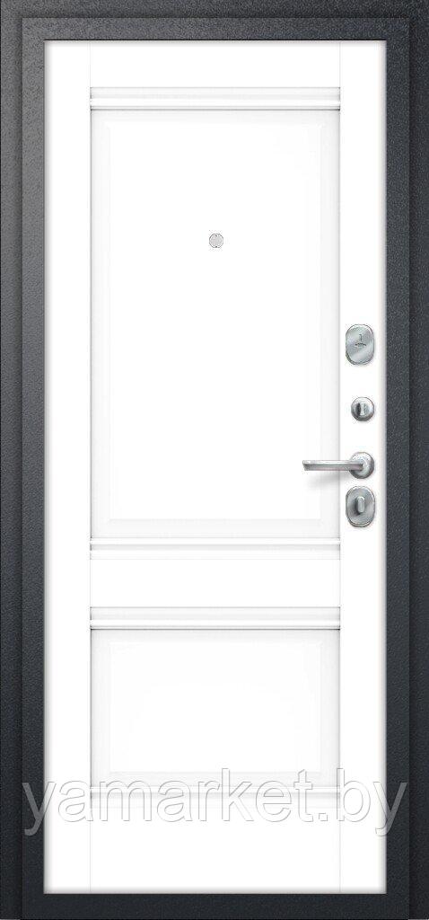 Дверь входная Porta R 104.К42 Букле черный/Snow Veralinga - фото 3 - id-p211488062
