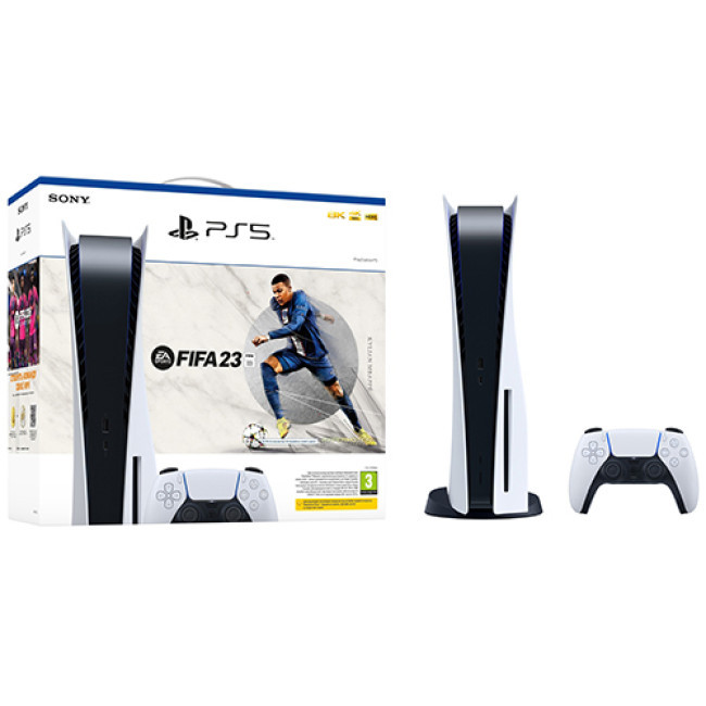 Игровая приставка Sony PlayStation 5 + FIFA 23 - фото 2 - id-p211474841