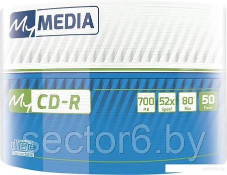 CD-R диск MyMedia 700Mb MyMedia 52x в пленке 50 шт. 69201, фото 2