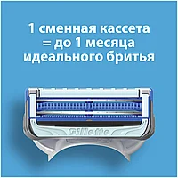 Gillette Skinguard Sensitive 1 шт. Мужская сменная кассета / лезвие для бритья