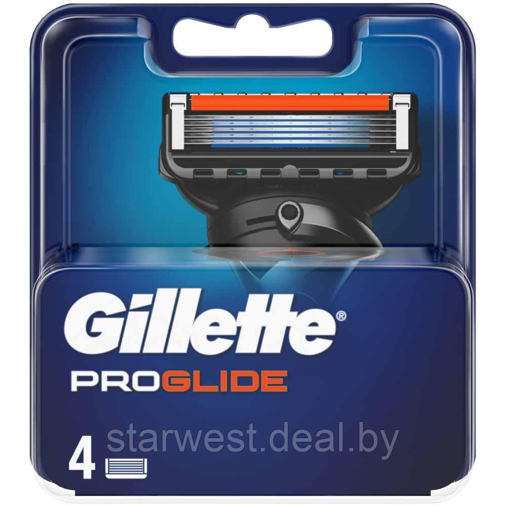 Gillette Fusion 5 Proglide 4 шт. Мужские сменные кассеты / лезвия для бритья - фото 2 - id-p173533208