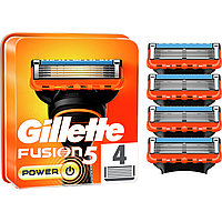 Gillette Fusion 5 Power 4 шт. Мужские сменные кассеты / лезвия для бритья