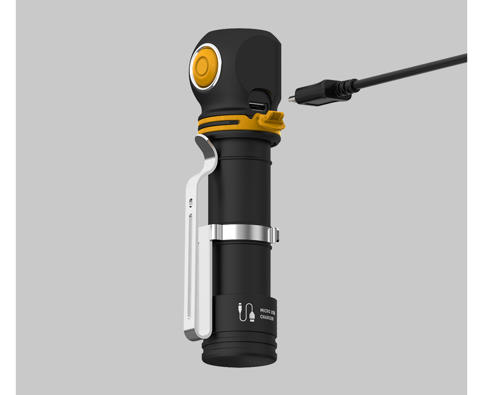 Фонарь Armytek Elf C2 Micro-USB XP-L Белый - фото 5 - id-p211489928