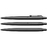 Ручка шариковая автоматическая Parker "Jotter Monochrome XL SE20", 1.0 мм, черный, стерж. синий, фото 3