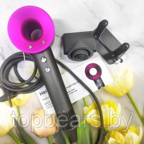 Профессиональный фен Super Hair Dryer 1600 Вт/ 3 режима скорости, 4 режима сушки, магнитная