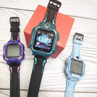 Часы детские Smart Watch Kids Baby Watch Q88 / Умные часы для детей Зеленый корпус - черный ремешок