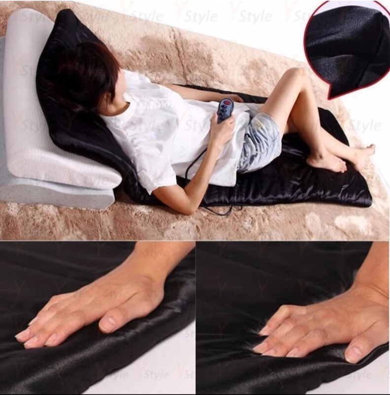 Массажный матрас (массажная кровать) 9 режимов, с функцией подогрева Massage luxurious silky-quilted mat with - фото 6 - id-p109389621