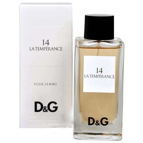 Женская туалетная вода Dolce Gabbana 14 La Temperance edt 100 ml