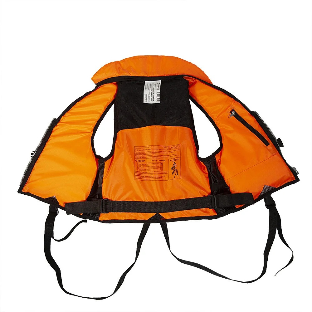 Жилет спасательный Ковчег Премиум L-XL до 85 кг оранжевый - фото 4 - id-p211494282