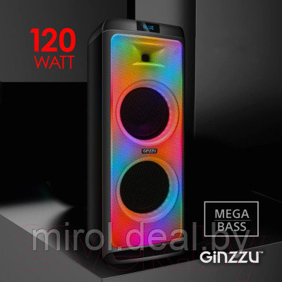 Минисистема Ginzzu GM-205 - фото 5 - id-p211499157