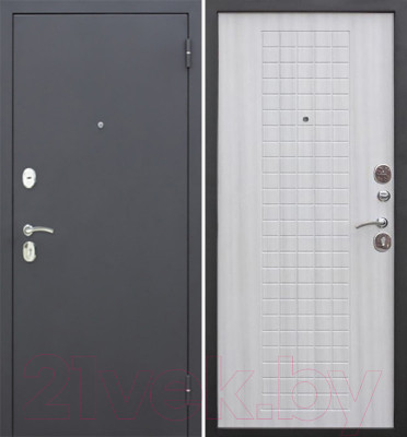 Входная дверь Гарда Муар 8мм Белый ясень - фото 1 - id-p211498357