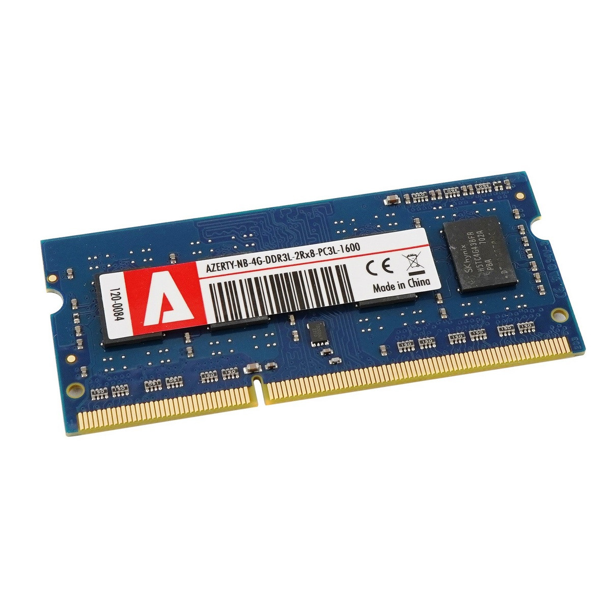 Память SODIMM DDR3L PC1600 4 Gb Azerty NB-4G-1600 - фото 1 - id-p211501462
