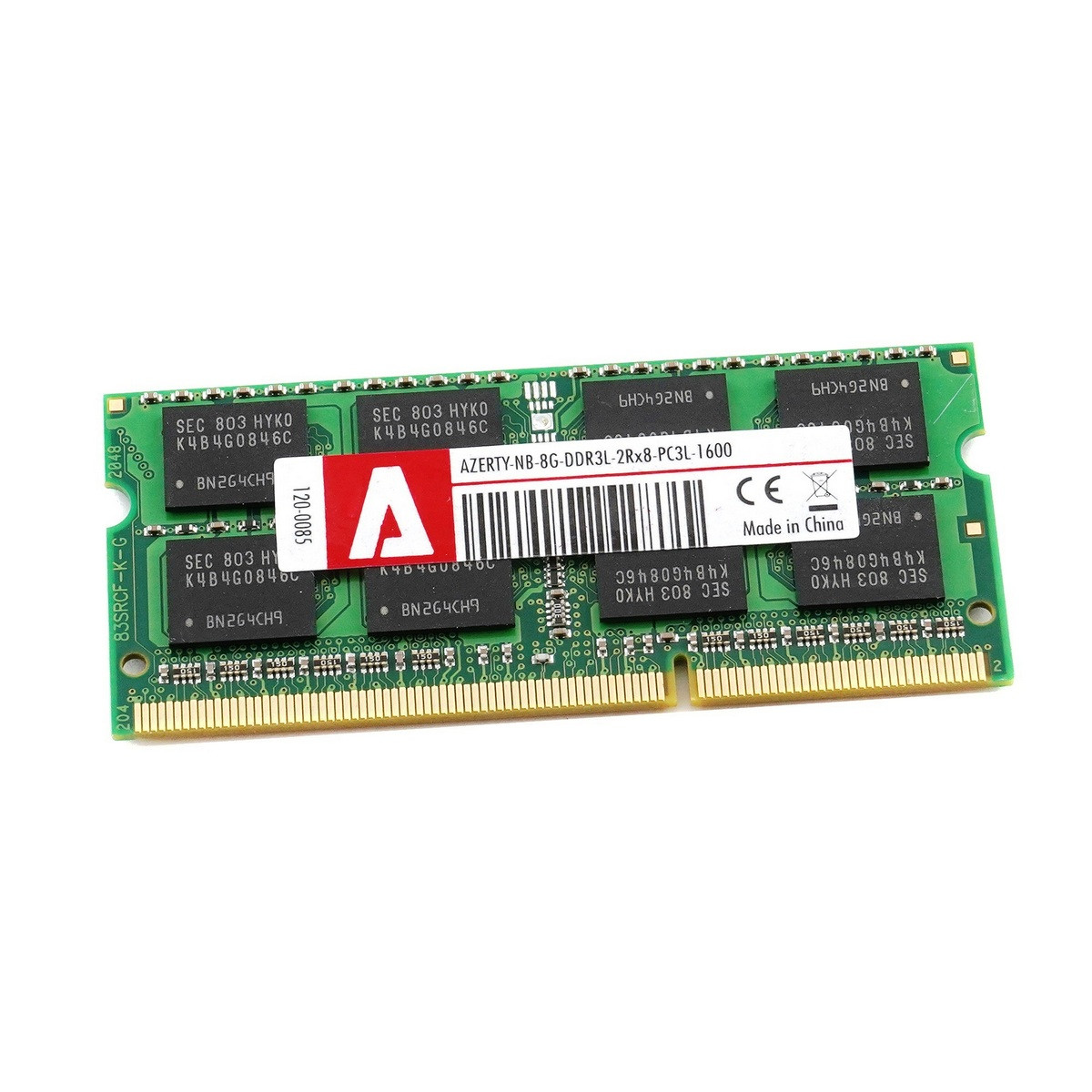 Память SODIMM DDR3L PC1600 8 Gb Azerty NB-8G-1600 - фото 1 - id-p211501463