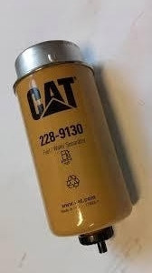 228-9130 CAT топливный фильтр (сепаратор) Caterpillar 414E-444E. N-H B115B - фото 1 - id-p132605098
