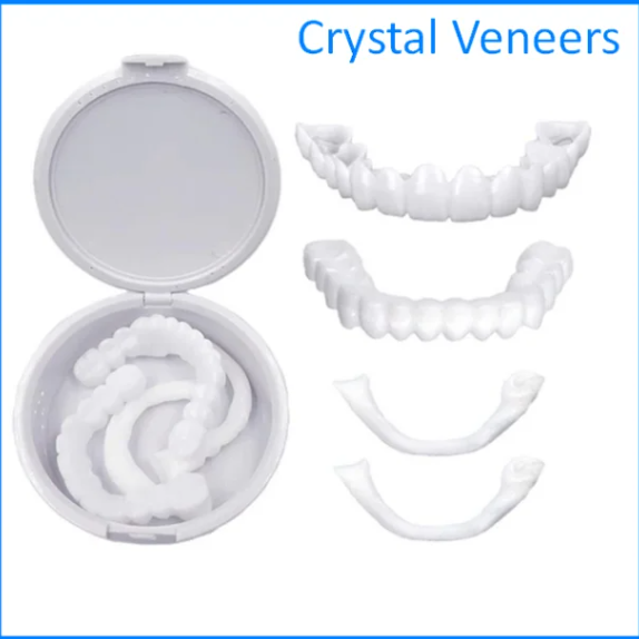 Накладные виниры для зубов Crystal Veneers верх+низ .Улучшенное качество! - фото 3 - id-p211503123