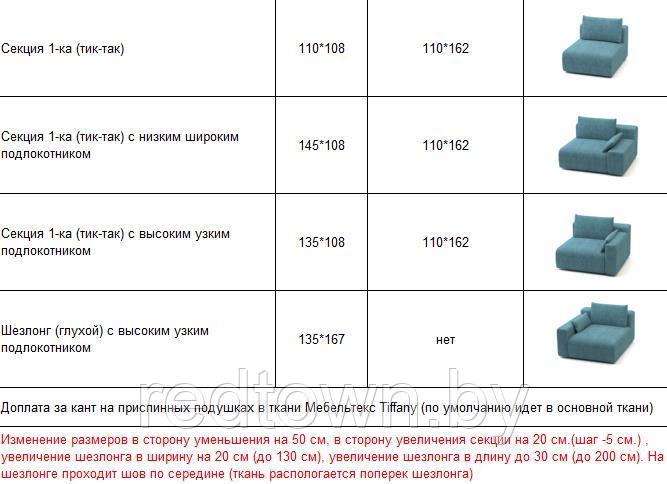 Угловой диван Ривьера мини - фото 10 - id-p211503118