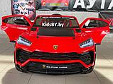 Детский электромобиль RiverToys Lamborghini Urus E777EE (красный) Полноприводный, фото 2