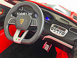 Детский электромобиль RiverToys Lamborghini Urus E777EE (красный) Полноприводный, фото 3