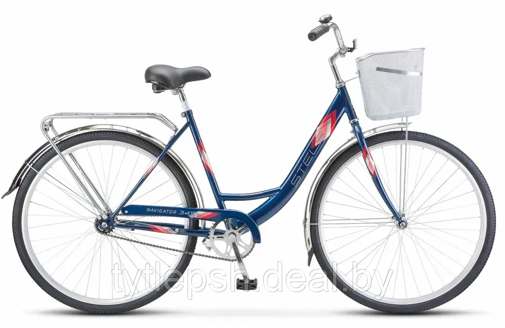 Велосипед Stels Navigator 345 28 Z010 2023 (синий) - фото 3 - id-p177171934