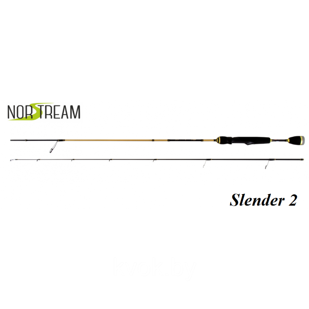Удилище спиннинговое Norstream Slender 2 SLS2-612UL 1.86 м тест: 0.5-5 г 75 г - фото 2 - id-p211504093