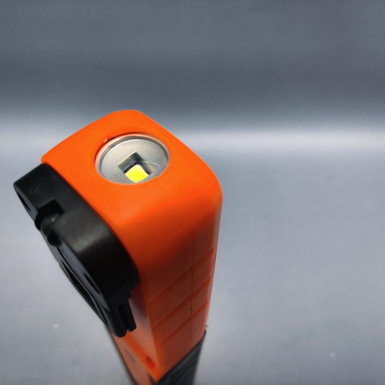Магнитный фонарик Штутгарт с крючком, 3 режима работы, СОВ - фото 4 - id-p211504421