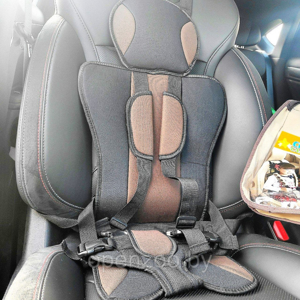 Детское бескаркасное автокресло - бустер Multi Function Car Cushion Child Car Seat (детское автомобильное - фото 6 - id-p160754562