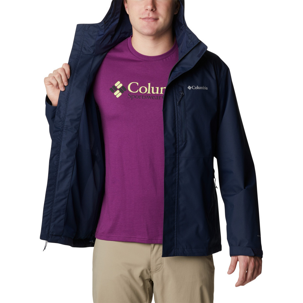 Куртка мембранная мужская Columbia Hikebound Jacket синий - фото 3 - id-p211505996