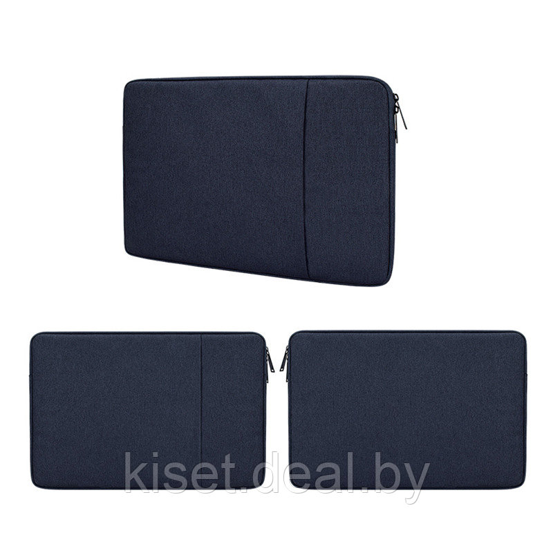 Чехол для ноутбука KST до 13.3 дюймов с доп. карманом черный - фото 2 - id-p211505917