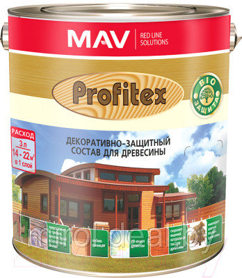 Защитно-декоративный состав MAV Profitex - фото 1 - id-p211506421