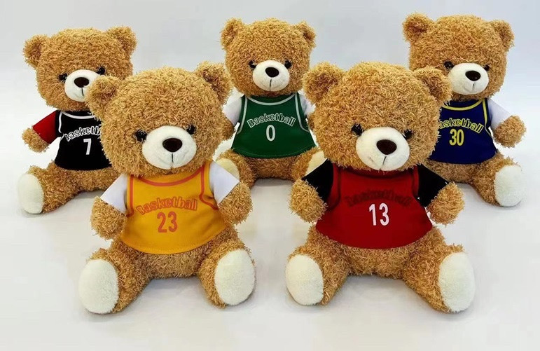Мягкая игрушка Мишка, разные цвета, 25-28 см
