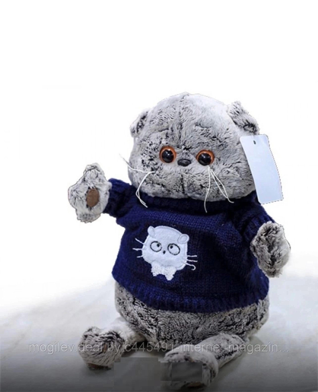 Мягкая игрушка Кот Басик (Basik) 30 см