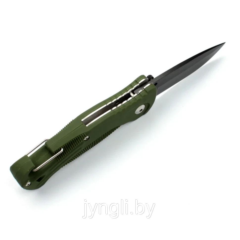 Нож складной Ganzo G611 (зеленый) - фото 3 - id-p211514077
