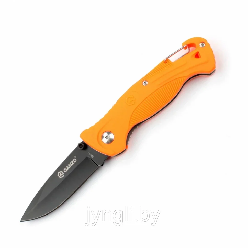 Нож складной Ganzo G611 (оранжевый) - фото 1 - id-p211514079