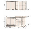 Кухонный гарнитур лайт 1.7м, фото 3