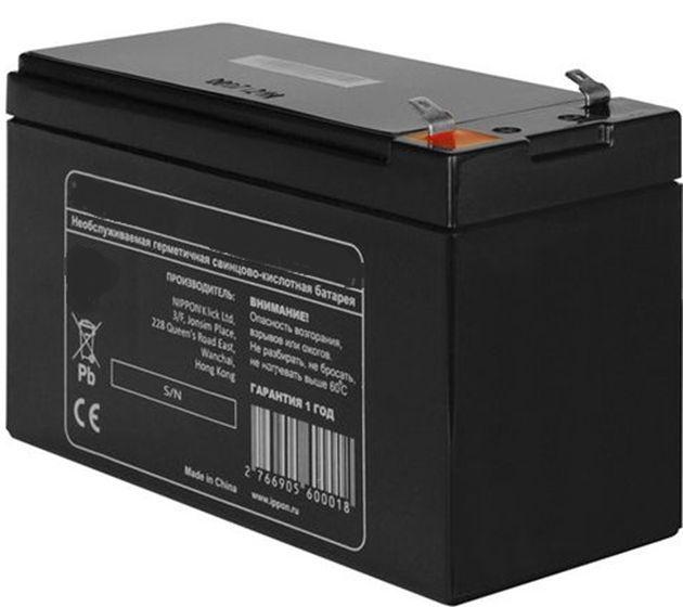 Аккумулятор для тележки WH-25ES 6V/1Ah свинцово-кислотный (WET battery) - фото 1 - id-p211516994