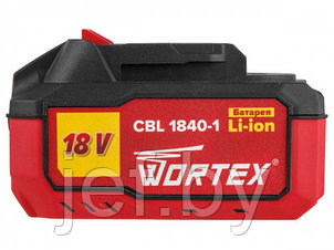 Аккумулятор CBL 1840-1 18.0 В, 4.0 Ач, LI-ION ALL1 WORTEX 0329187, фото 2