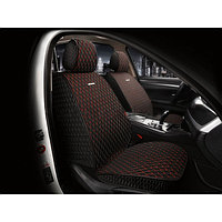 Накидки на передние сиденья CarFashion ICEBERG FRONT, цвет черный/черный/красный