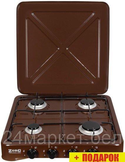 Настольная плита ZorG Technology O 400 (коричневый) - фото 1 - id-p211451871