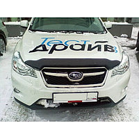 Дефлектор капота темный SUBARU IMPREZA 2011-/SUBARU XV 2012-2016, NLD.SSUIMP1112