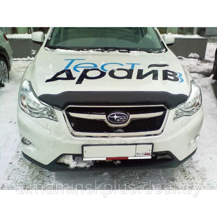 Дефлектор капота темный SUBARU IMPREZA 2011-/SUBARU XV 2012-2016, NLD.SSUIMP1112 - фото 1 - id-p211520522