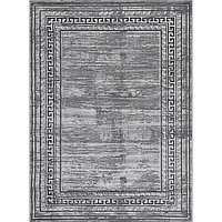 Ковёр прямоугольный Amatis 36887A, размер 83x150 см, цвет grey / l.grey