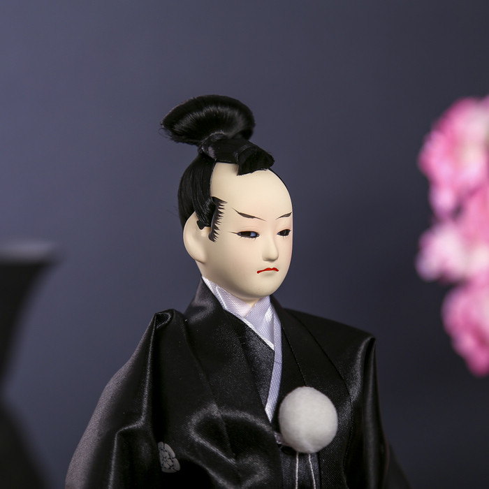 Кукла коллекционная "Самурай с саблей" 30х12,5х12,5 см - фото 5 - id-p211522762