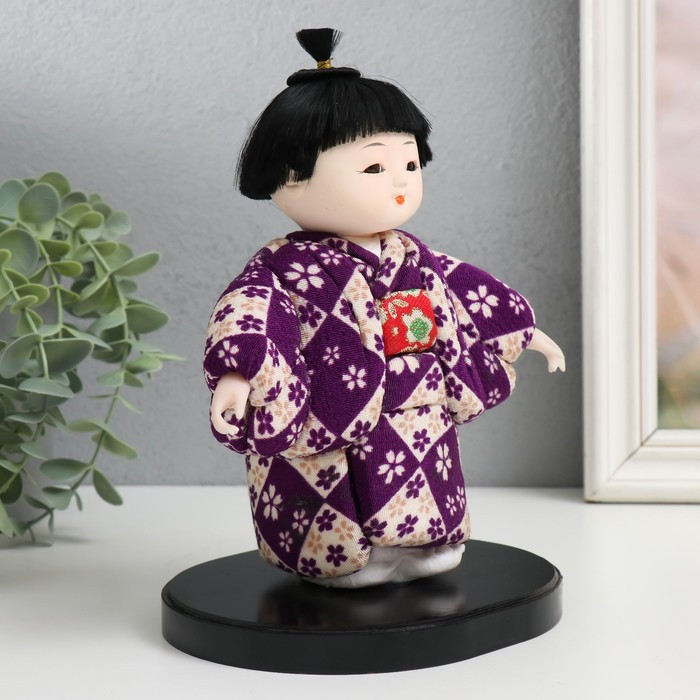 Кукла коллекционная "Маленькая девочка в красочном кимоно" МИКС 12,5х15х21 см - фото 3 - id-p211522763