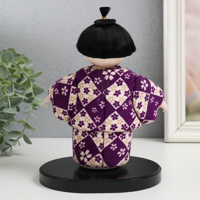 Кукла коллекционная "Маленькая девочка в красочном кимоно" МИКС 12,5х15х21 см - фото 4 - id-p211522763