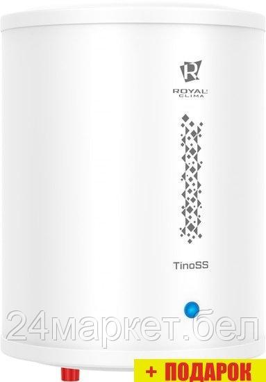 Накопительный электрический водонагреватель над мойкой Royal Clima TinoSS RWH-TS10-RS - фото 1 - id-p211451988