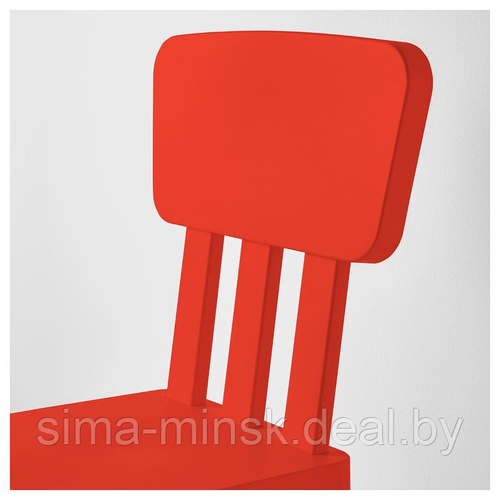 Детский стул МАММУТ, для дома и улицы, красный - фото 2 - id-p211522588