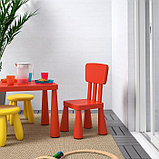 Детский стул МАММУТ, для дома и улицы, красный, фото 3
