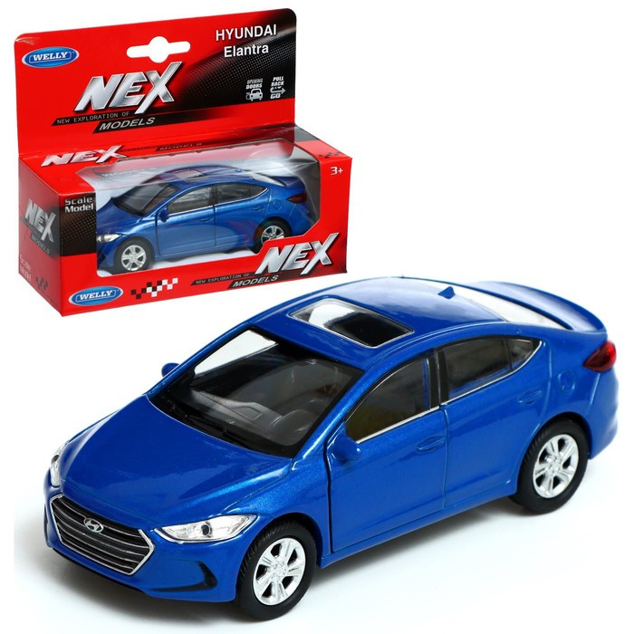 Модель машины Hyundai Elantra, масштаб 1:38 - фото 1 - id-p211524050